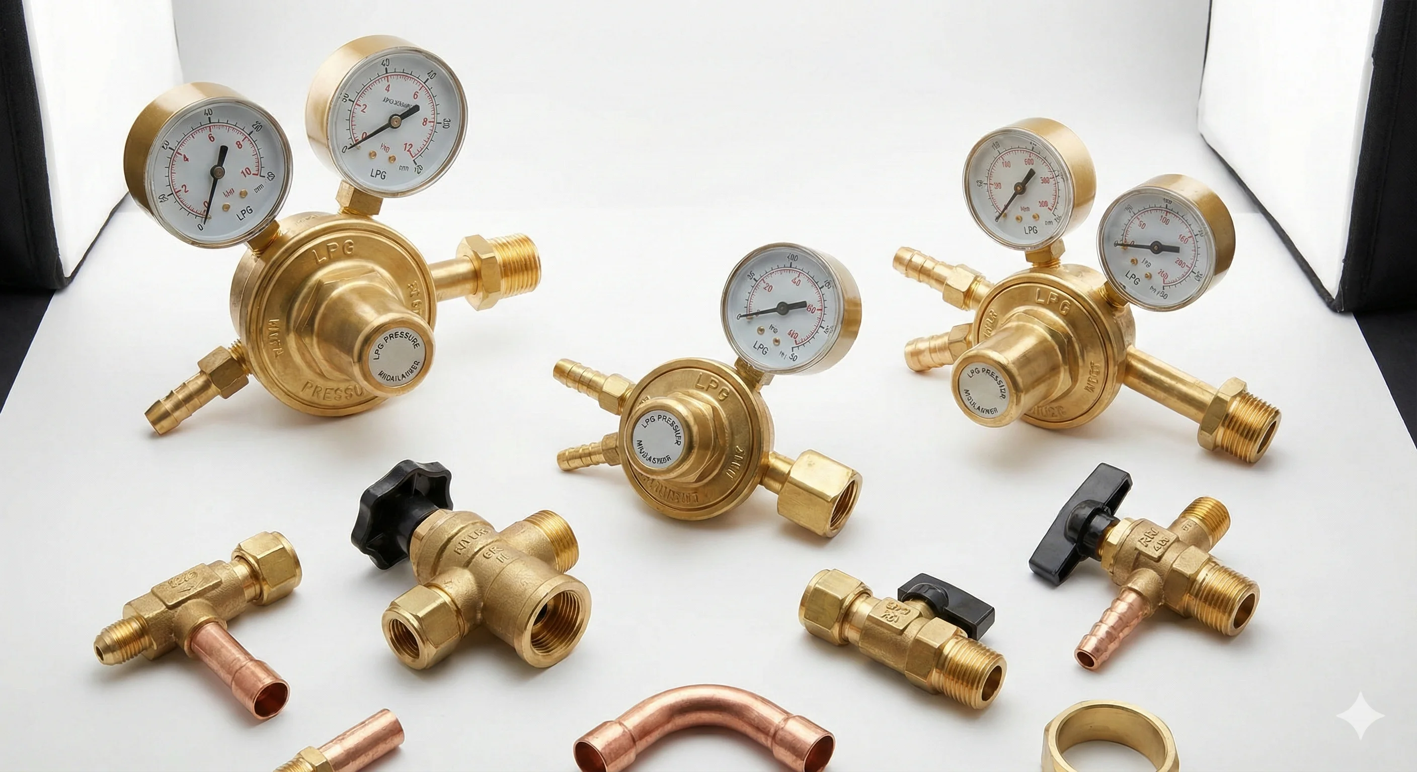 LPG regulátory tlaku a armatury GOK