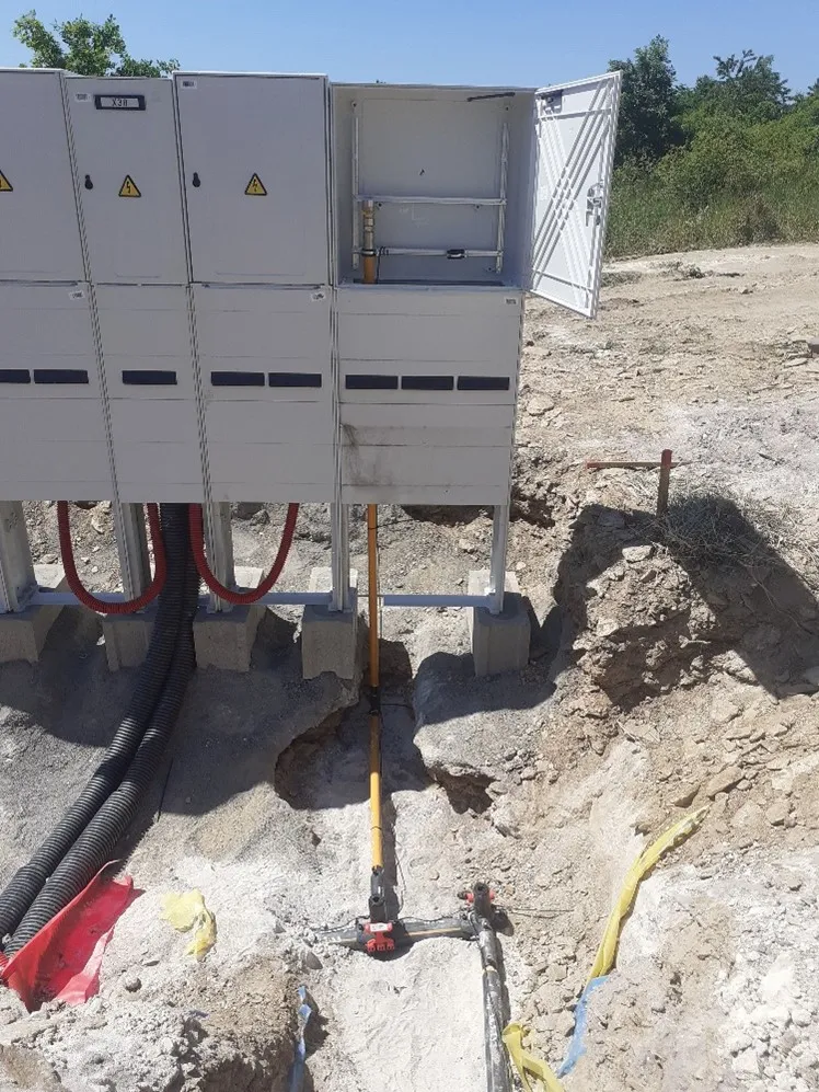 Výkopové práce pro STL plynovod Chomutov