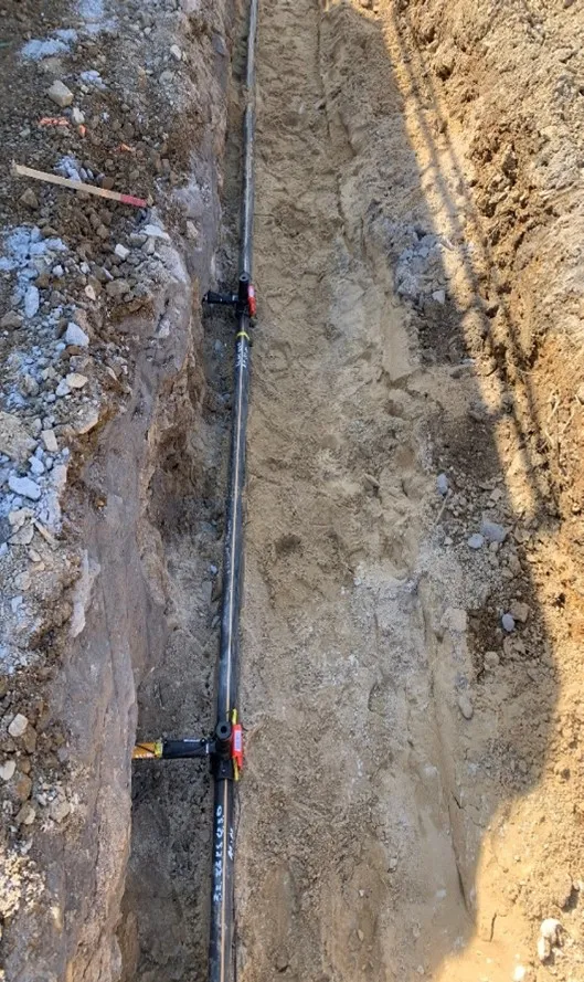 Svařování elektrotvarovek plynovodu