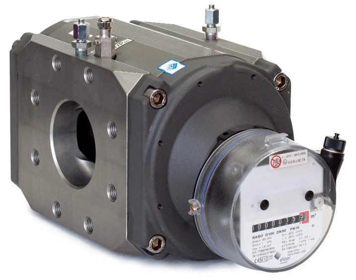 Průmyslový rotační plynoměr